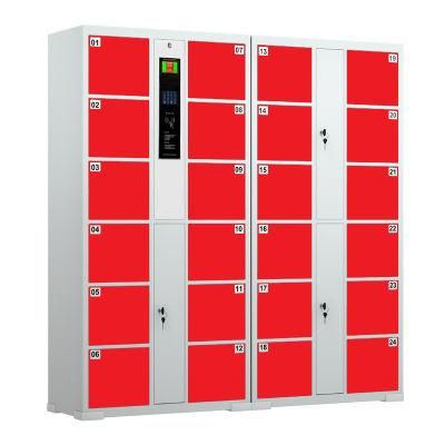 Metal Adjustable Lockers Digital Electronic Parcel Lockers Steel Locker