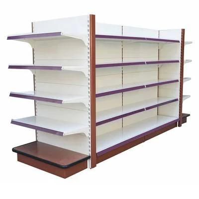 Customized Supermarket Gondola Shop Display Shelves Cleaning Racks Stand