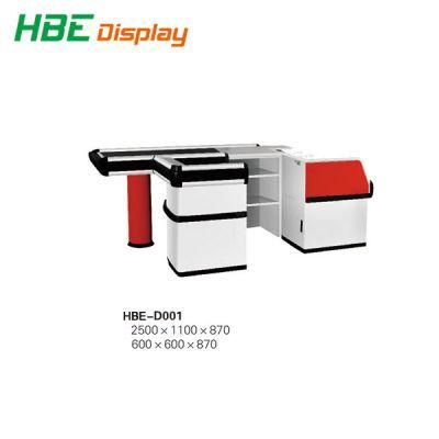 Hot Sale Good Design Cash Counter Supermarket Cashier Checkout Counter