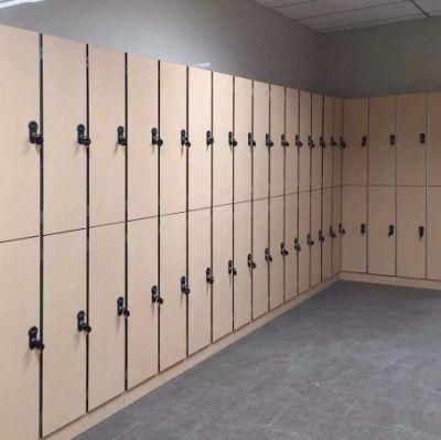 Customized Size Color Moisture Proof HPL Locker, Changing Rooms Customized Size Color High Pressure Laminate Locker/