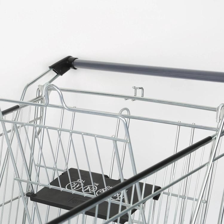 Hot Sell High Quality Trolley Grocery Shopping Cart Supermarket Carts Steel Grocery Cart Shopping Trolley