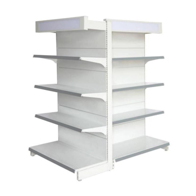 Professional Metal Display with Price Grocery Supermarket Shelf