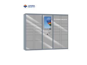 Wireless Monitoring Delivery Parcel Collection Lockers with Secured Electronic Locks