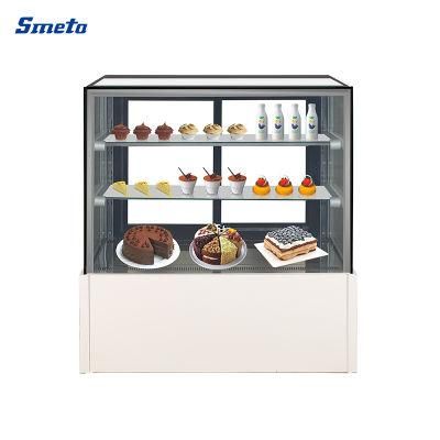 0.9m Width Bakery Refrigerator Cake Display Cabinet Refrigeration Showcase