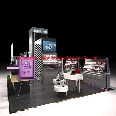 Furniture Cosmetic Display Makeup Showcase Cabinet Perfume Display Stand Rack Customized
