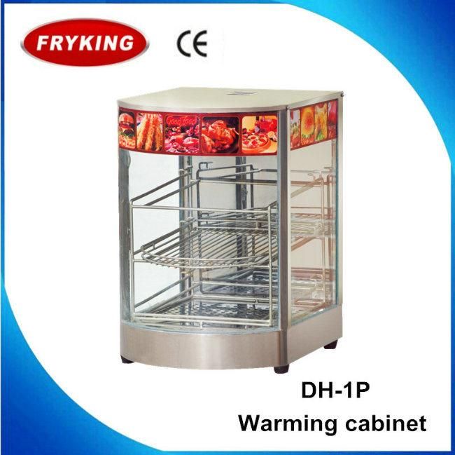 Fast Food Equipments Curve Shaped Kfc Food Warmer Display