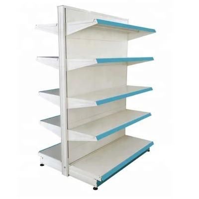Convenient Installation Metal Departmental Supermarket Store Display Hanging Shelf