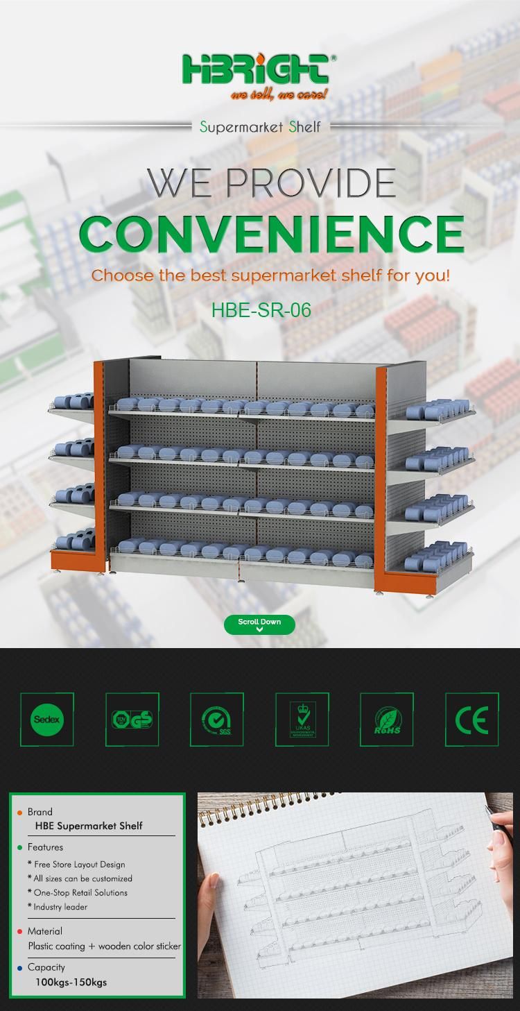 Luxurious Saudi Arabia Style Big Loading Capacity Consolidated Massmerchandiser Gondola