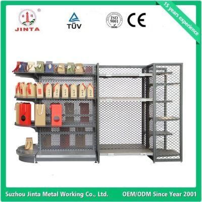 Supermarket Hypermarket Metal Store Shelf with Ce Certification