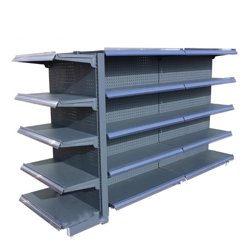 Metal Supermarket Gondola Shelf Factory Price Displays Shelf
