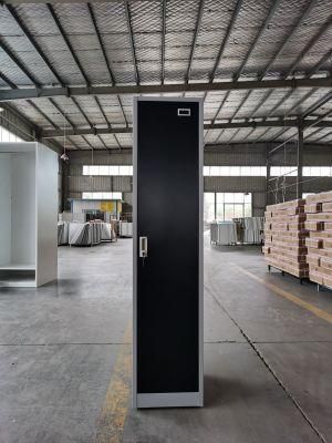 Double Color Customized Single Door Metal Locker on Sale