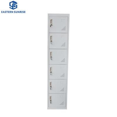 Staff/Office/Gym/School Use 6 Doors Metal Locker