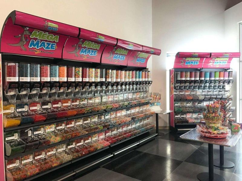 Gondola Supermarket Shelf Candy Shelf for Confectionery Equipment