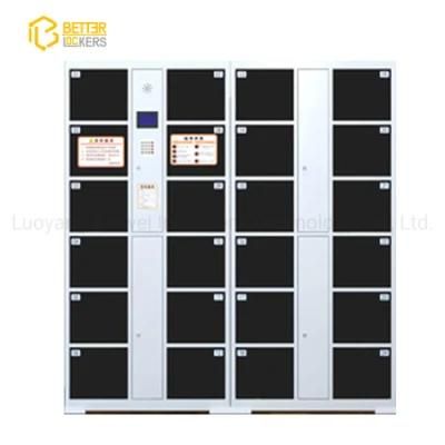 Fingerprint Identification Steel Automatic Locker Metal Electronic Cabinet Digital Locker