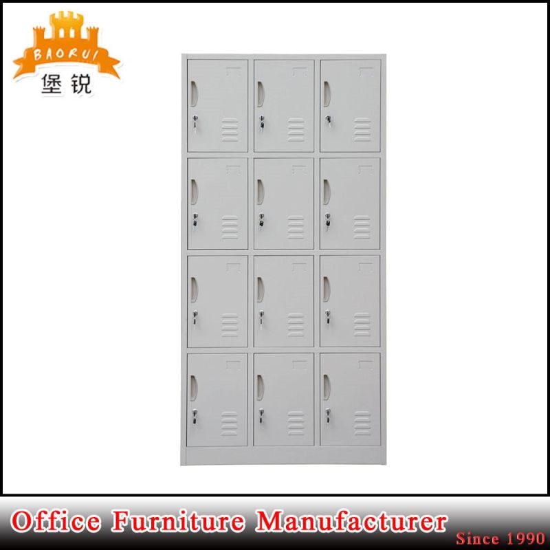 Knock Down Structure 12 Door Metal Locker