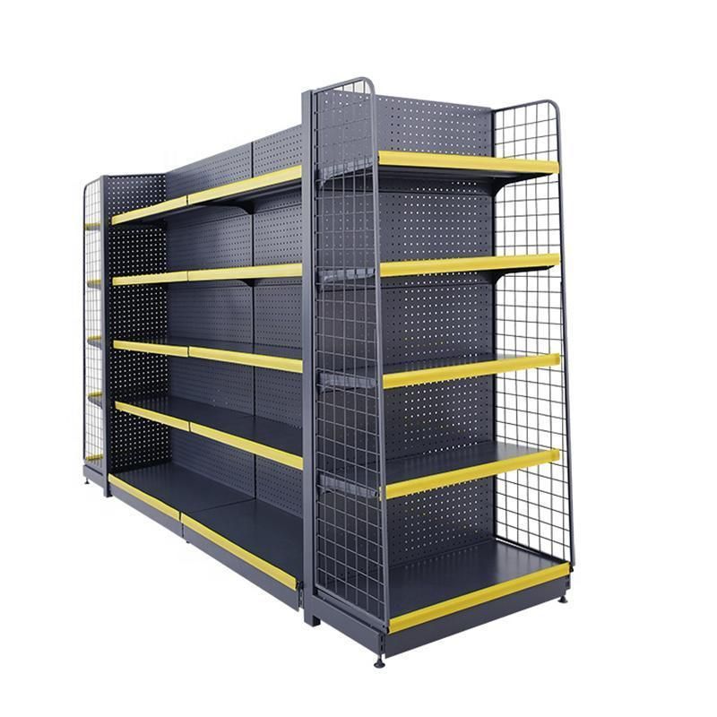 Supermarket Advertising Shelves Display Gondola Shelf Supplier Adjustable Rack