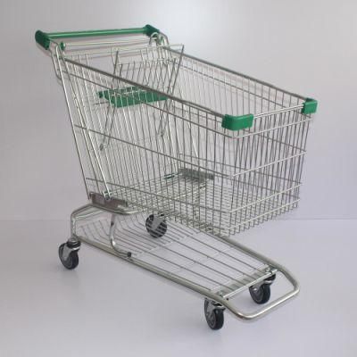 180L American Escalator Unfoldable Metal Shopping Trolley