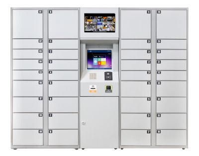 CE, ISO New DC Plywood Case Electronic Gym Lockers Parcel Locker