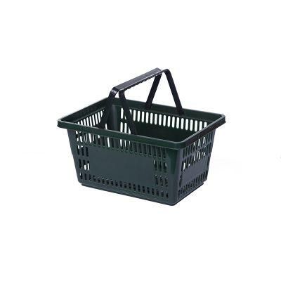 22L Supermarket Shopping Basket Colorful Shoppin Basket