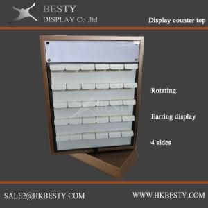 Functional Jewelry Displays Rotating Counter Top Showcase
