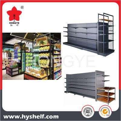 Wholesale Supermarket Hypermarket Metal Display Store Gondola Shelf