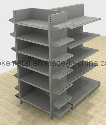 ISO9001: 2008 Certified Grocery Shelf Made of Steel