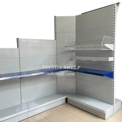 Safety Protection Workwear Metal Pegboard Hardware Selling Store and Hand Tool Power Tools Equipment Depot Exhibition Tool Metal Display Rack
