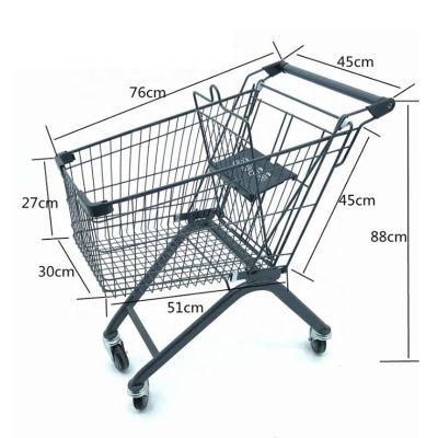 Market Luggage Cart Climb Stairs Folding Shopping Trolley Carts