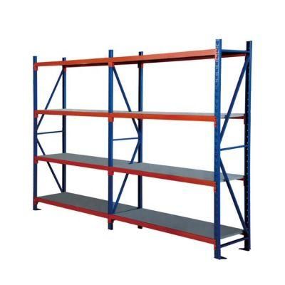 Easy-Install Height Adjustable Metal Storage Shelf Racks Warehouse Longspan Shelving