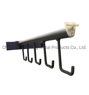 Supermarket Accessories L Shaped Metal Hooks for Display Board