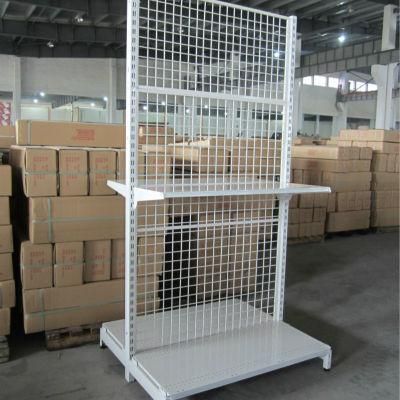 Heavy Duty Supermarket Metal Wire Display Gondola Shelf