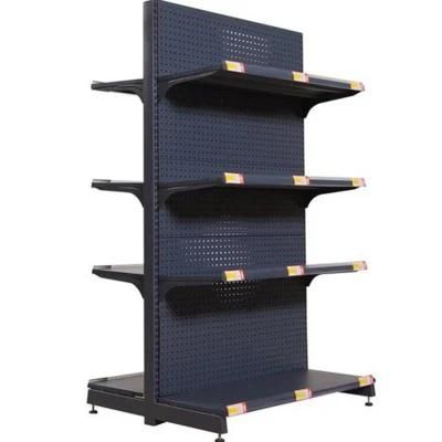 Supermarket Shelf Metal Storage Rack with Wheels Heavy Duty Shelving