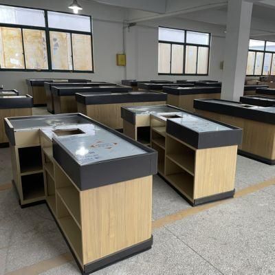 POS Cash Table Supermarket Cashier Register Customize Check Desk Bill Counter Table