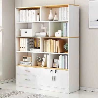 Hot Sale High Quality Bookcase Wooden Bookshelf for Home Hotel Office