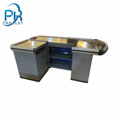 Supermarket Cash Desk Checkout Counter Cashier Table