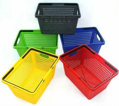 Yuanda Supermarket Equipment Plastic Shopping Basket