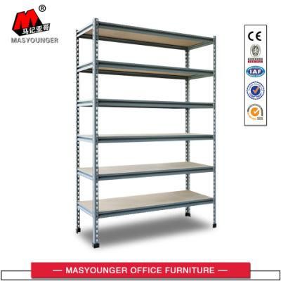 Steel Metal Heavy Supermarket/Warehouse Display Adjustable Rivet Rack Shelving