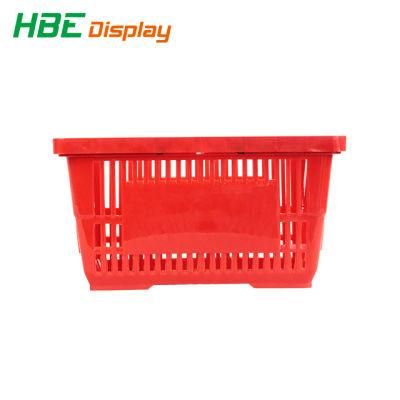 Flexible Plastic Market Used Shopping Basket