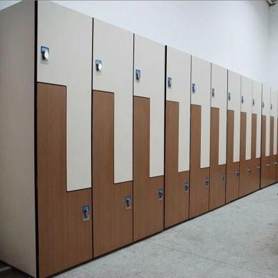 High End Material Compact Phenolic Board HPL Locker, Changing Rooms Cabinet Manufacturers High Pressure Laminate Locker/