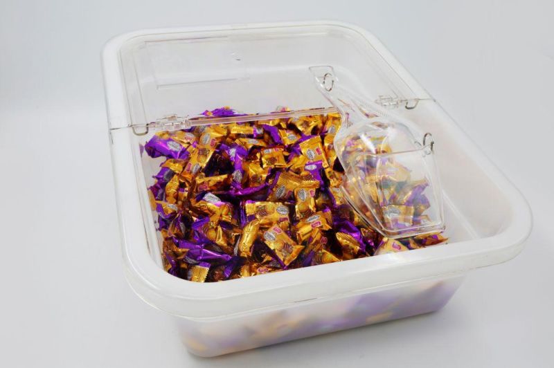 Supermarket Plastic Bulk Food Container Acrylic Boxes Grain Bin