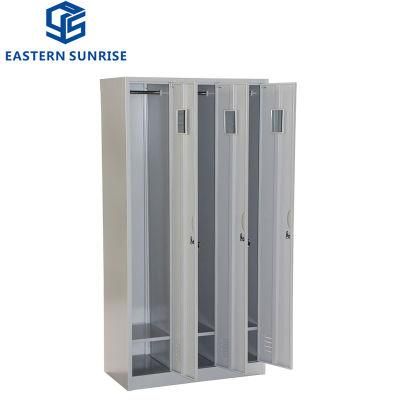 Swimming Pool Cam Lock Cloth Wardrobe with 3 Doors