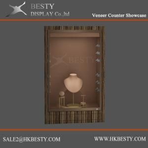 Jewelry Small Wall Cabinet Showcase with Displays