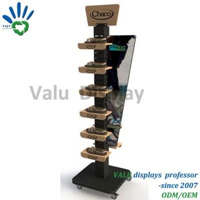 Hot Sale Fashionable Sports Shoes Display Rack/Stand for Shoe Store