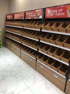 Double Sided Gondola Supermarket Display Shelf