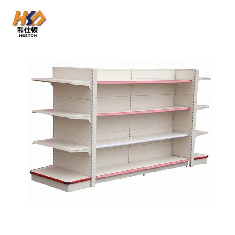 Customized Double Sided Single Sided Metal Convenience Store Display Supermarket Shelves