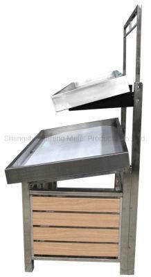 Supermarket &amp; Store Fixture Display Stand for Vegetable and Fruit