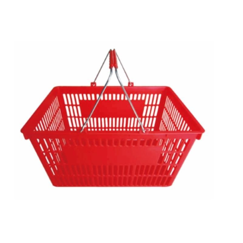 Wholesale Supermarket New PP Material Plastic Hand Shopping Basket