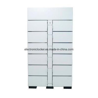 Plywood Case New DC CE, ISO Refrigerated Parcel Lockers Intelligent Locker