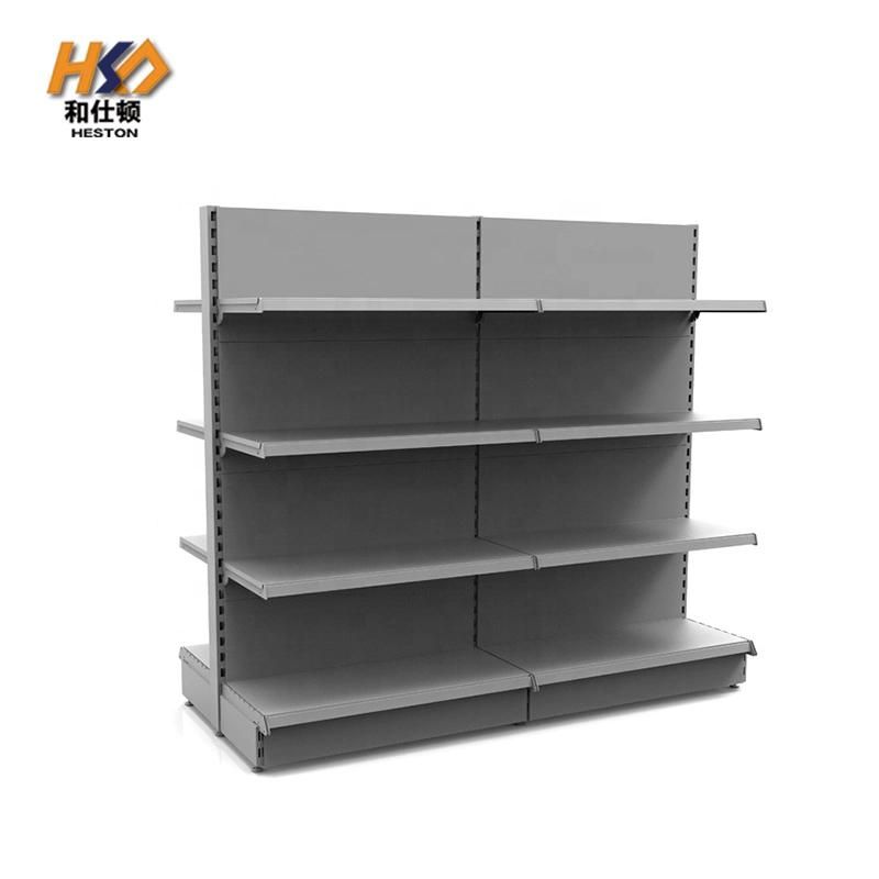 Factory Supply Metal Display Supermarket Shelf / Heavy Duty Gondola Supermarket Shelving