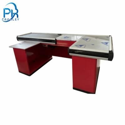 Retail Cash Table Checkout Counter Supermarket Desk Checkout Counters